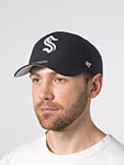 Бейсболка 47 BRAND арт. H-MVP32WBV-BKW Seattle Kraken NHL (черный)